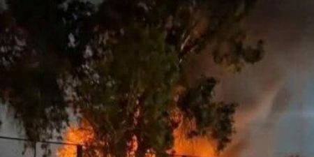 اندلاع حريق فى ورشة للسكة الحديد بمدينة الزقازيق بالشرقية.. فيديو - كورة نيوز