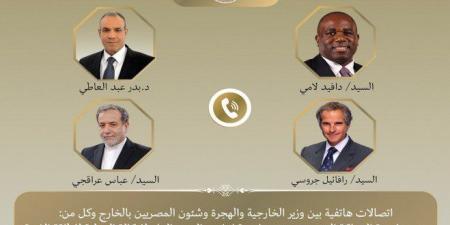 مصر.. وزير الخارجية يواصل اتصالاته المكثفة لخفض التصعيد بالمنطقة - كورة نيوز