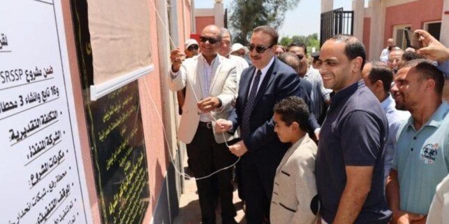 محافظ المنوفية ونائب وزير الإسكان يفتتحان 3 محطات رفع صرف صحي بمركز تلا - كورة نيوز